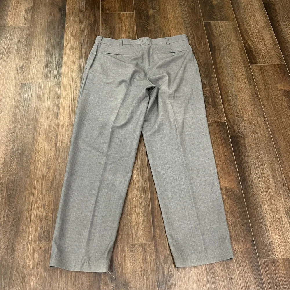 L.L. Bean 100% Wool Classic Fit Pants, Gray Size 37x32 Business, VTG Slack